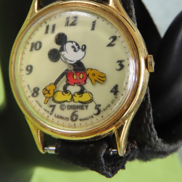 Disney Accessories Vintage Mickey Mouse Watch By Lorus Poshmark
